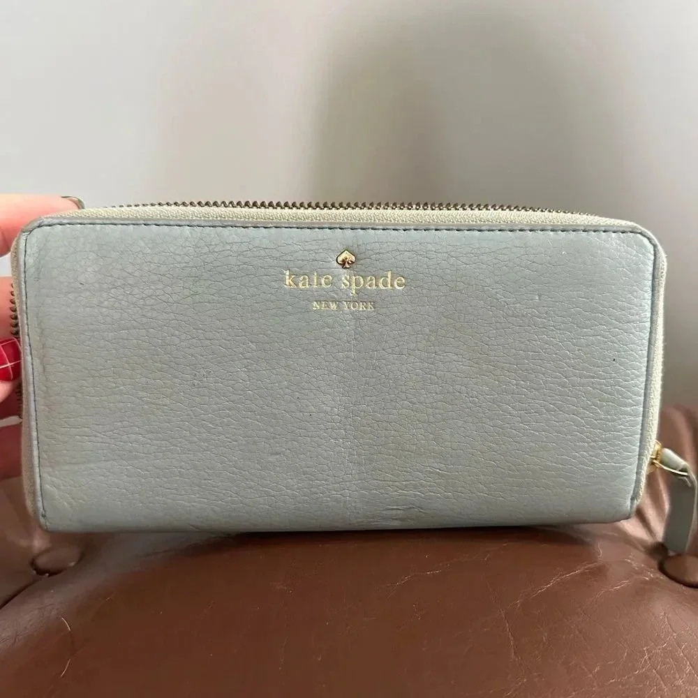 Kate Spade New York Large Continental Wallet Baby Blue